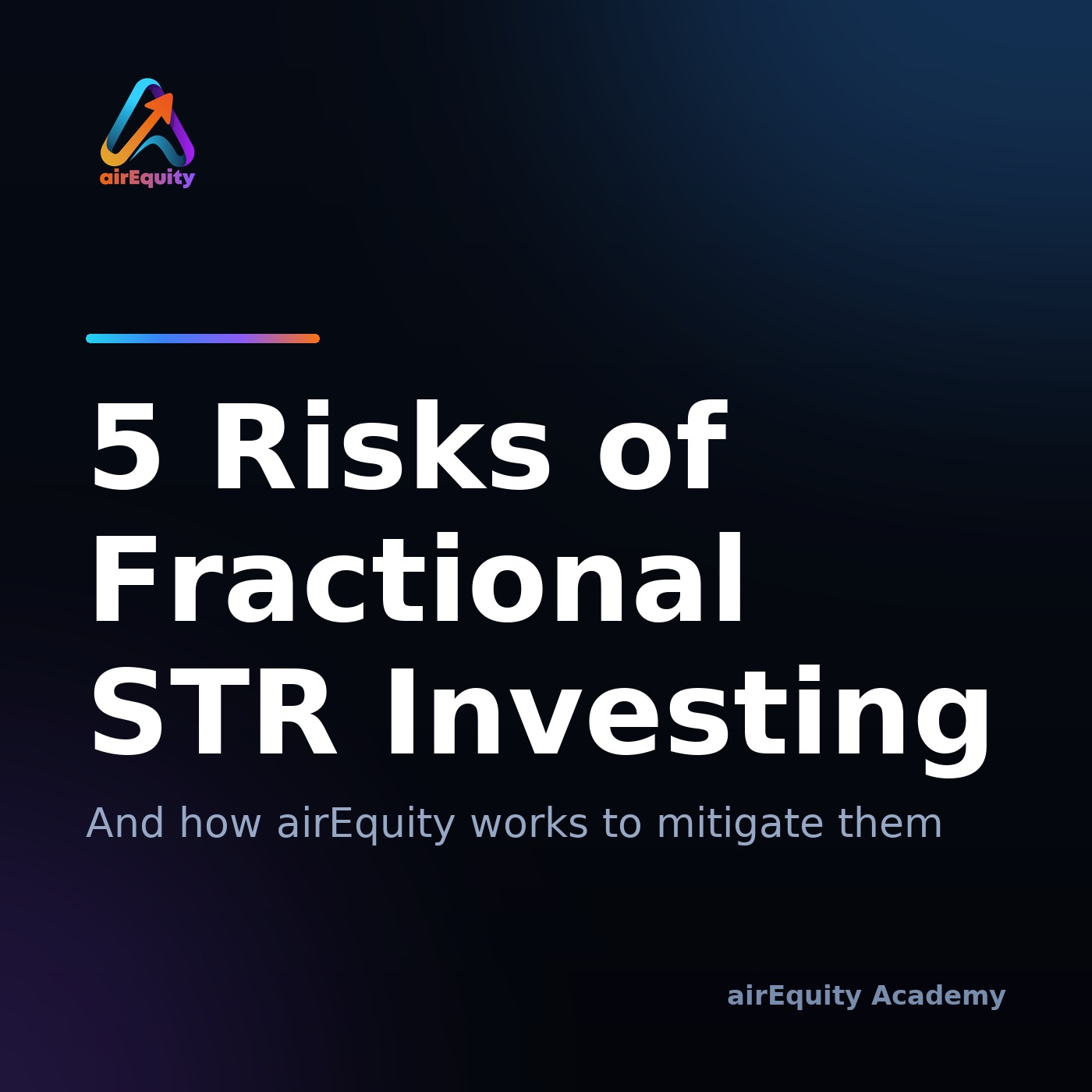 5 Risks of Fractional Short-Term Rental Investing (And How to Mitigate Them)